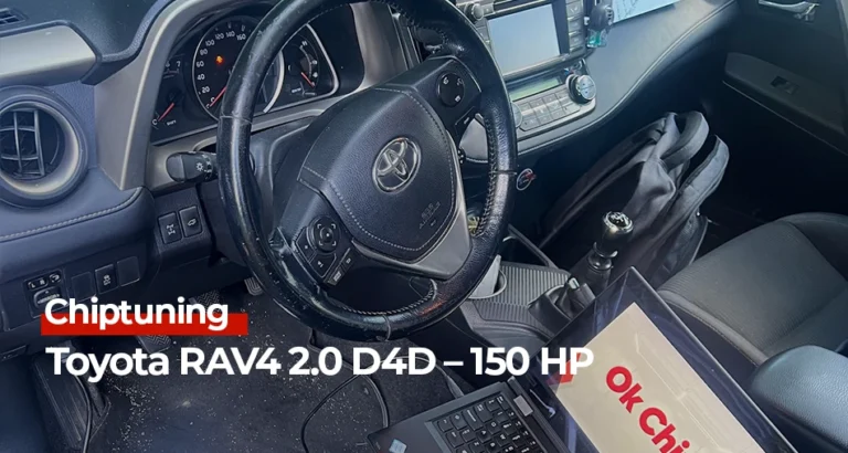 Nově nachipováno: Toyota RAV4 2.0 D4D – 150 HP